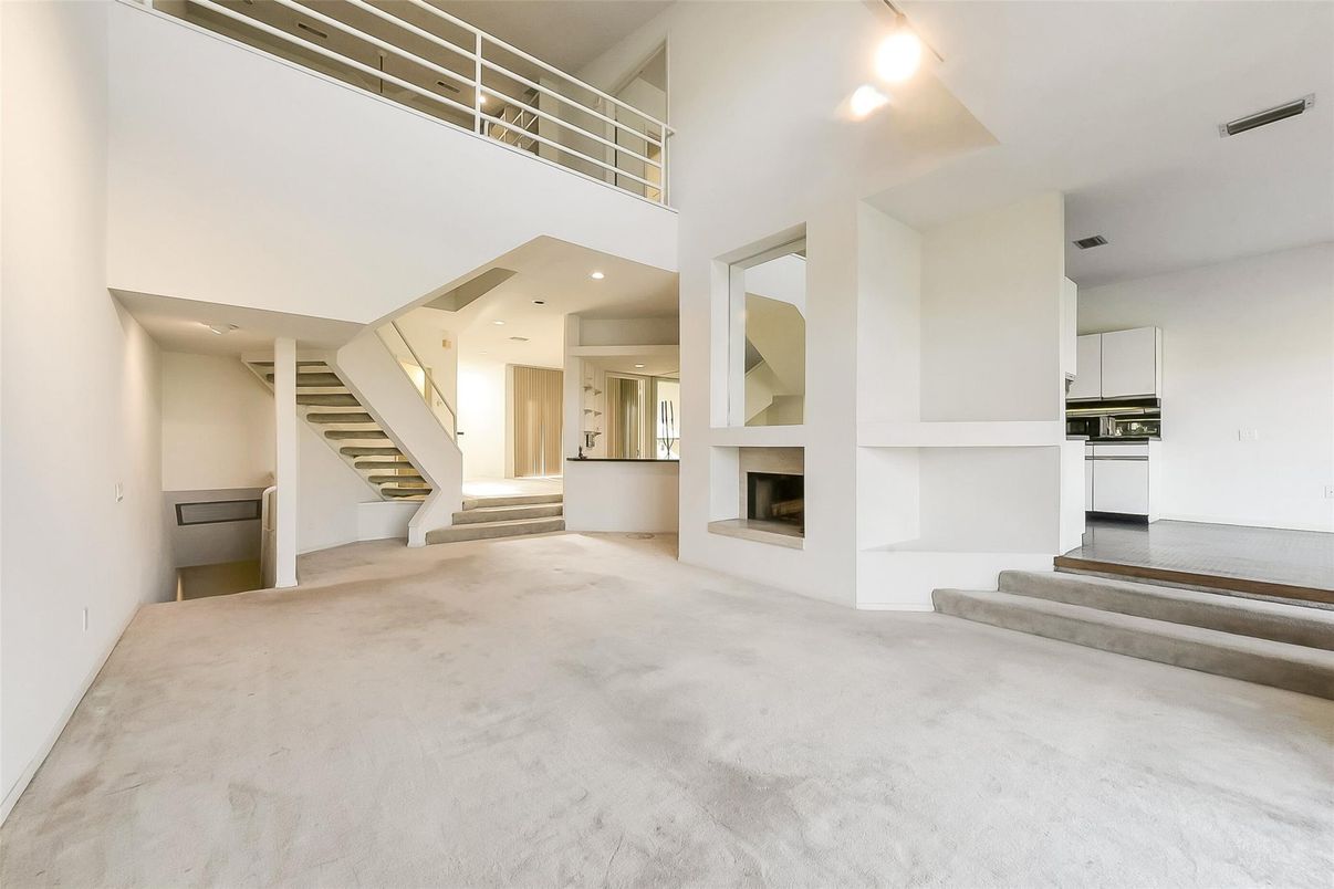 Fireplace, Interior, Recessed Lighting