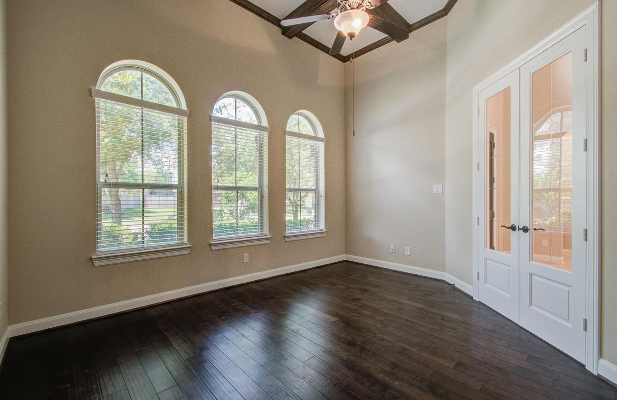 Empty room, Interior, Wood Texture Flooring