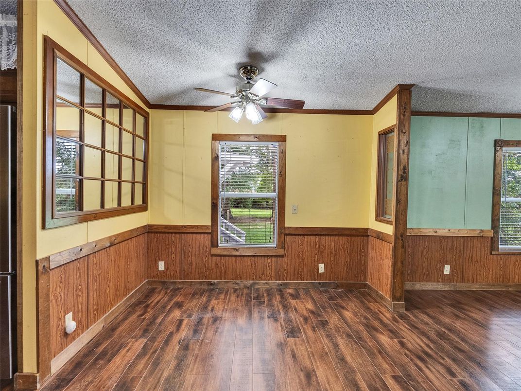 Empty room, Interior, Wood Texture Flooring