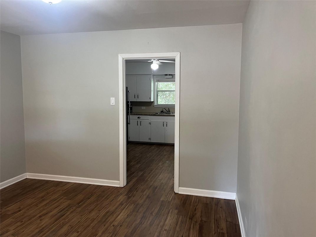 Empty room, Interior, Kitchen, Wood Texture Flooring