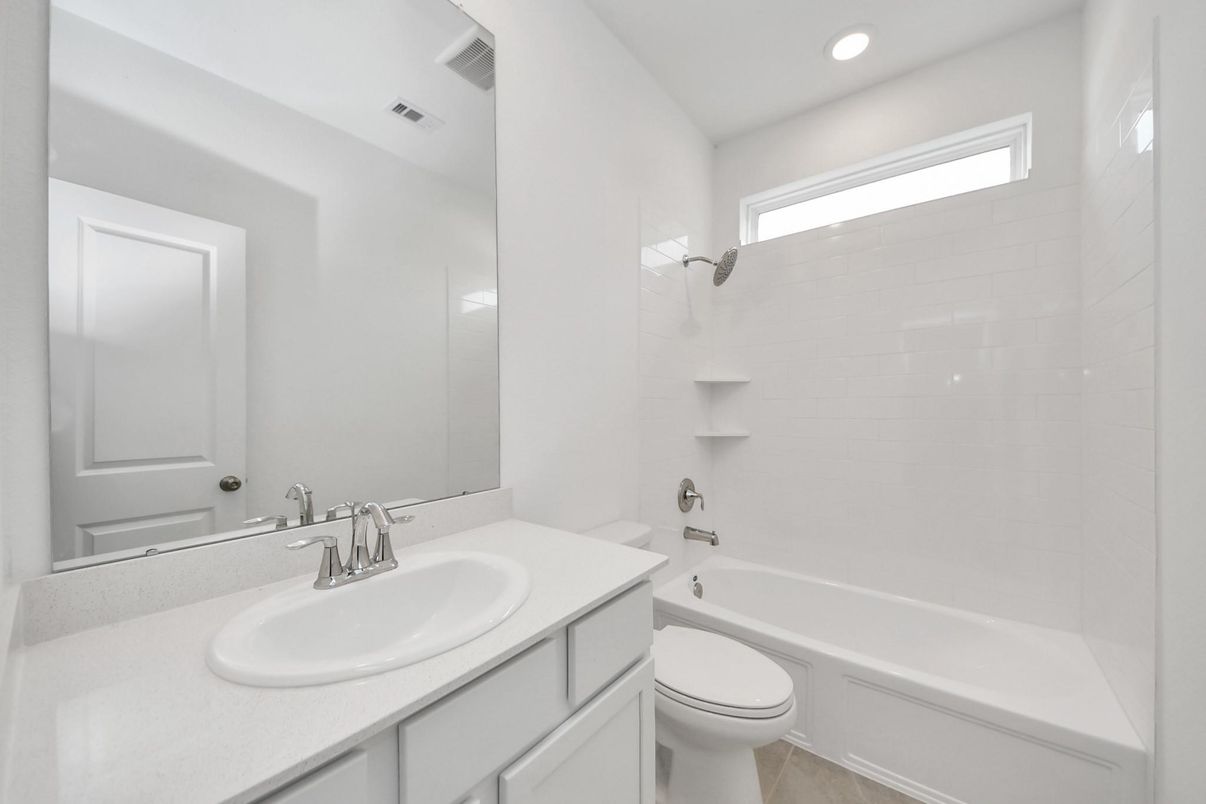 Bathroom, Interior, Recessed Lighting