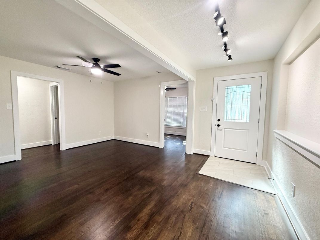 Empty room, Interior, Wood Texture Flooring