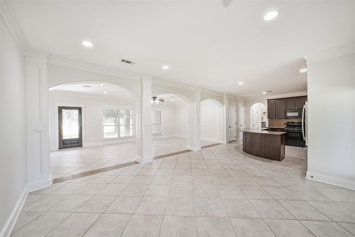 Interior, Kitchen, Recessed Lighting