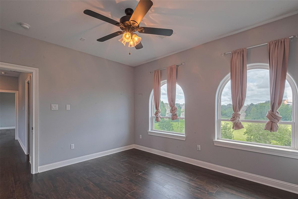 Empty room, Interior, Wood Texture Flooring