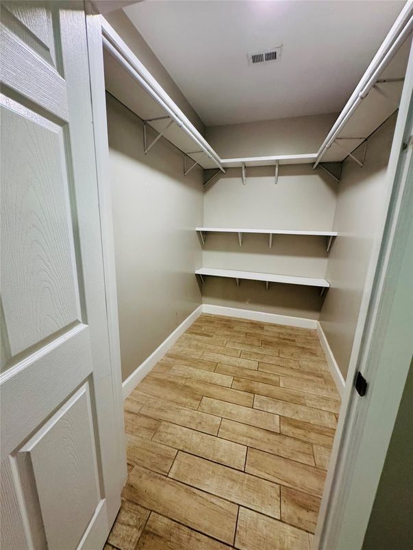 Interior, Walk-in Closets, Wood Texture Flooring