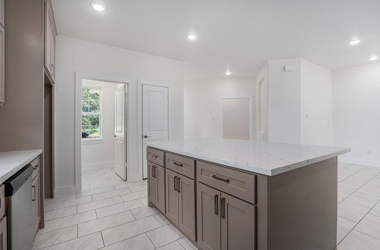 Interior, Kitchen, Recessed Lighting