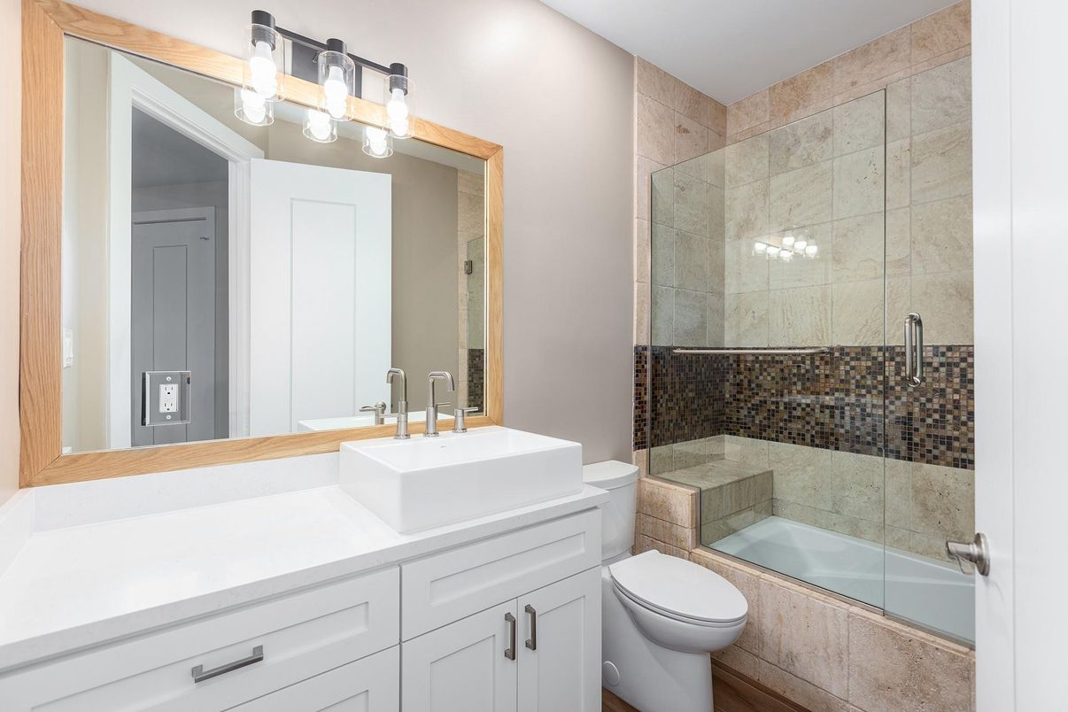 Bathroom, Glass Shower, Interior