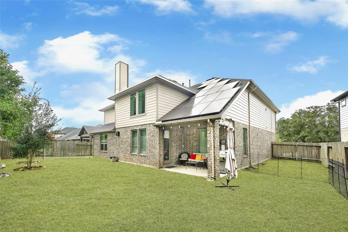 Backyard, Exterior, Solar Panels