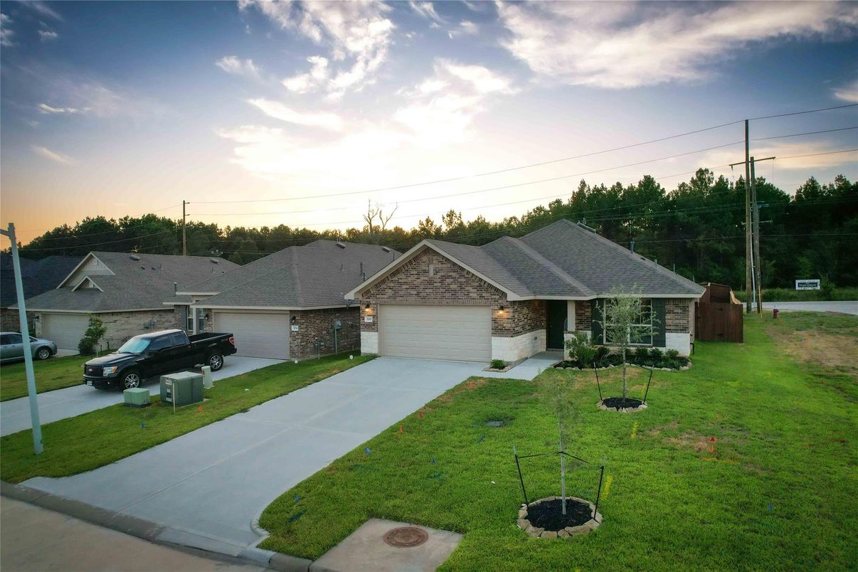 Attached, Backyard, Exterior, Facade, None