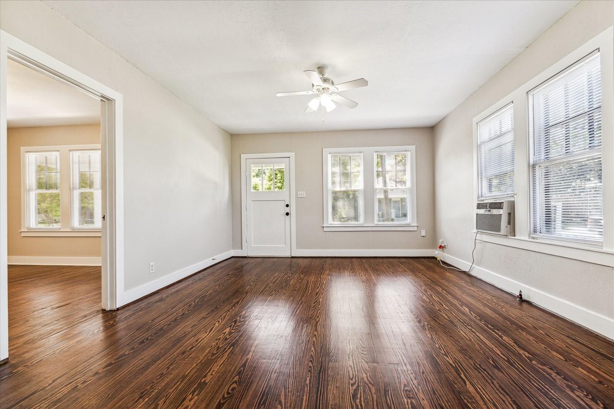Empty room, Interior, Wood Texture Flooring
