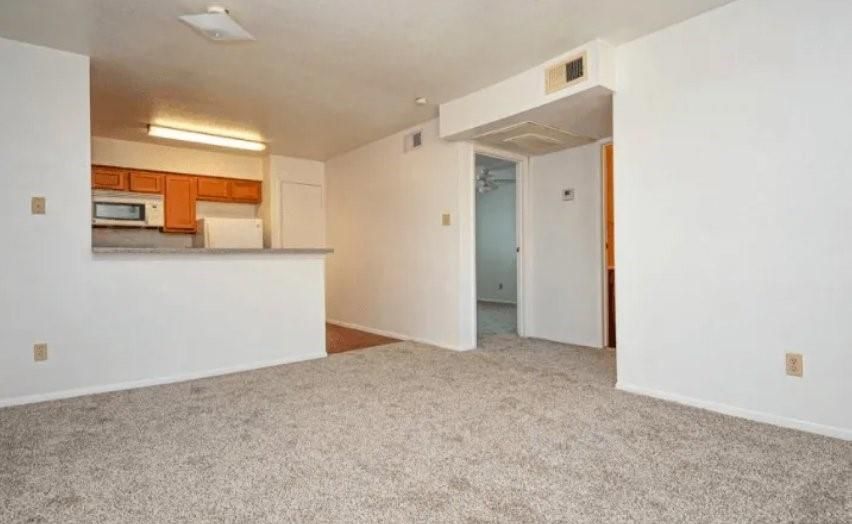 Empty room, Interior, Kitchen
