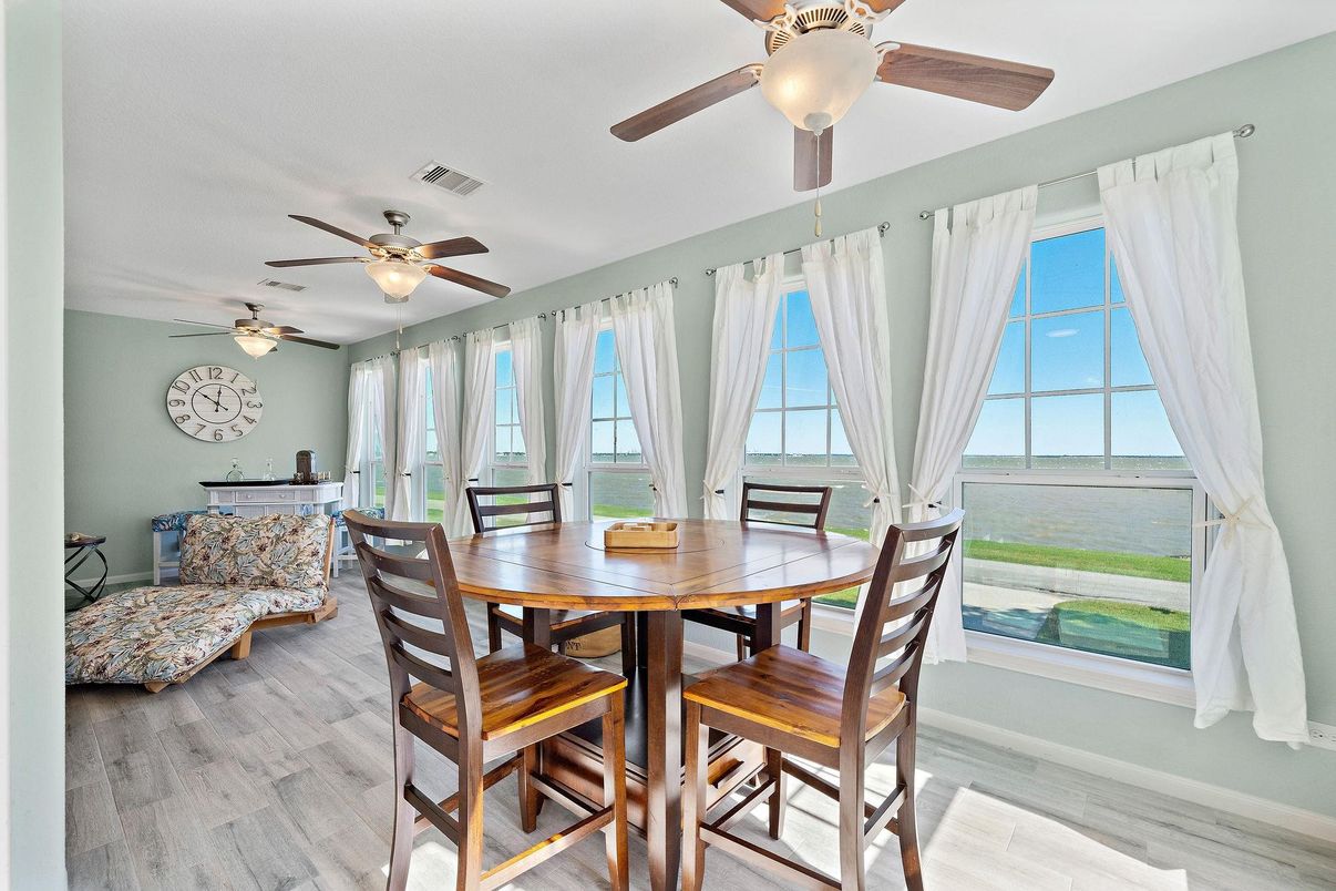 Dining room, Interior, Wood Texture Flooring