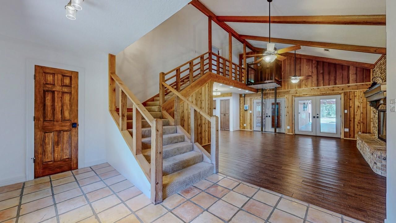 Interior, Wood Texture Flooring, Wooden Walls