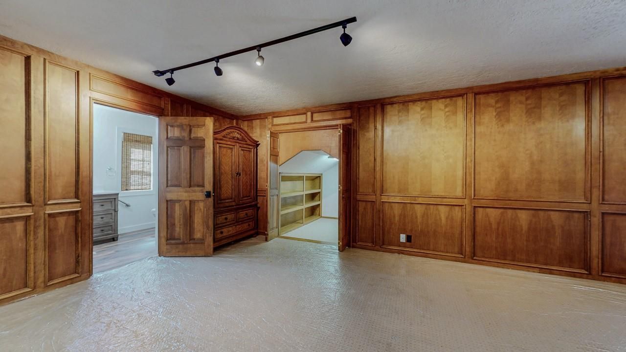 Empty room, Interior, Wooden Walls