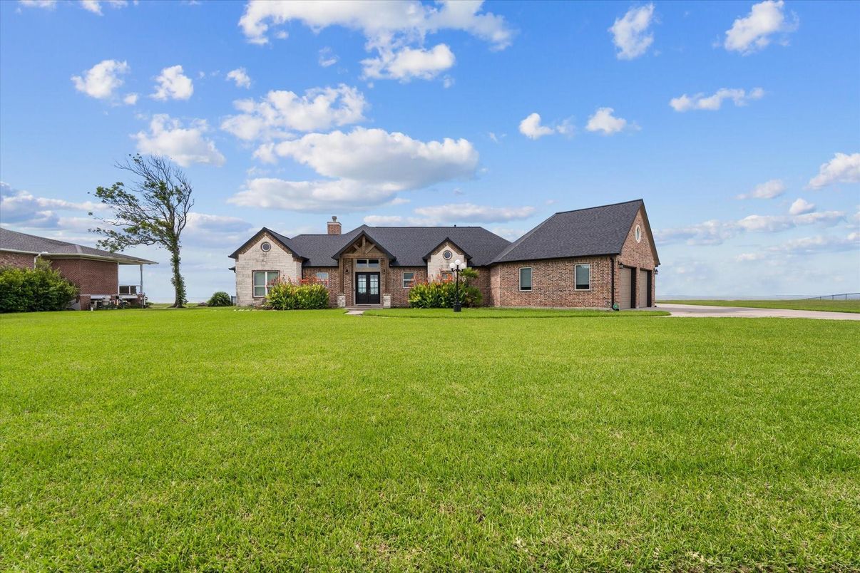Attached, Backyard, Exterior, Facade, Brick Facade, Brick Traditional