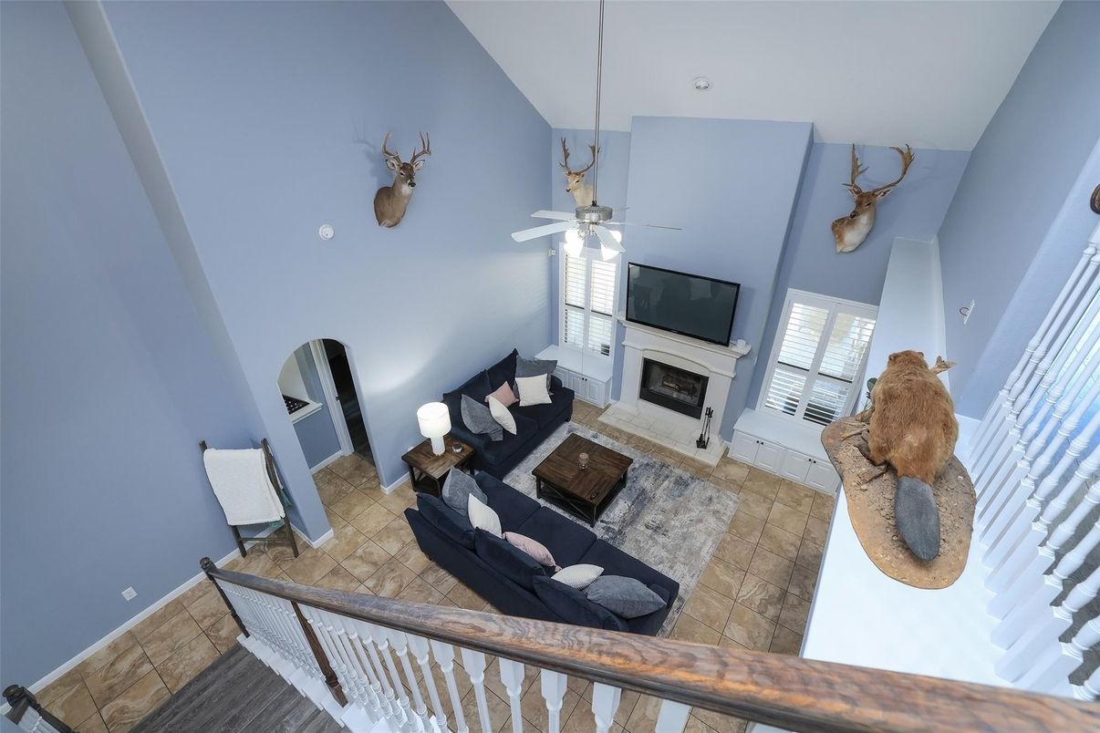 Fireplace, Interior, Living room