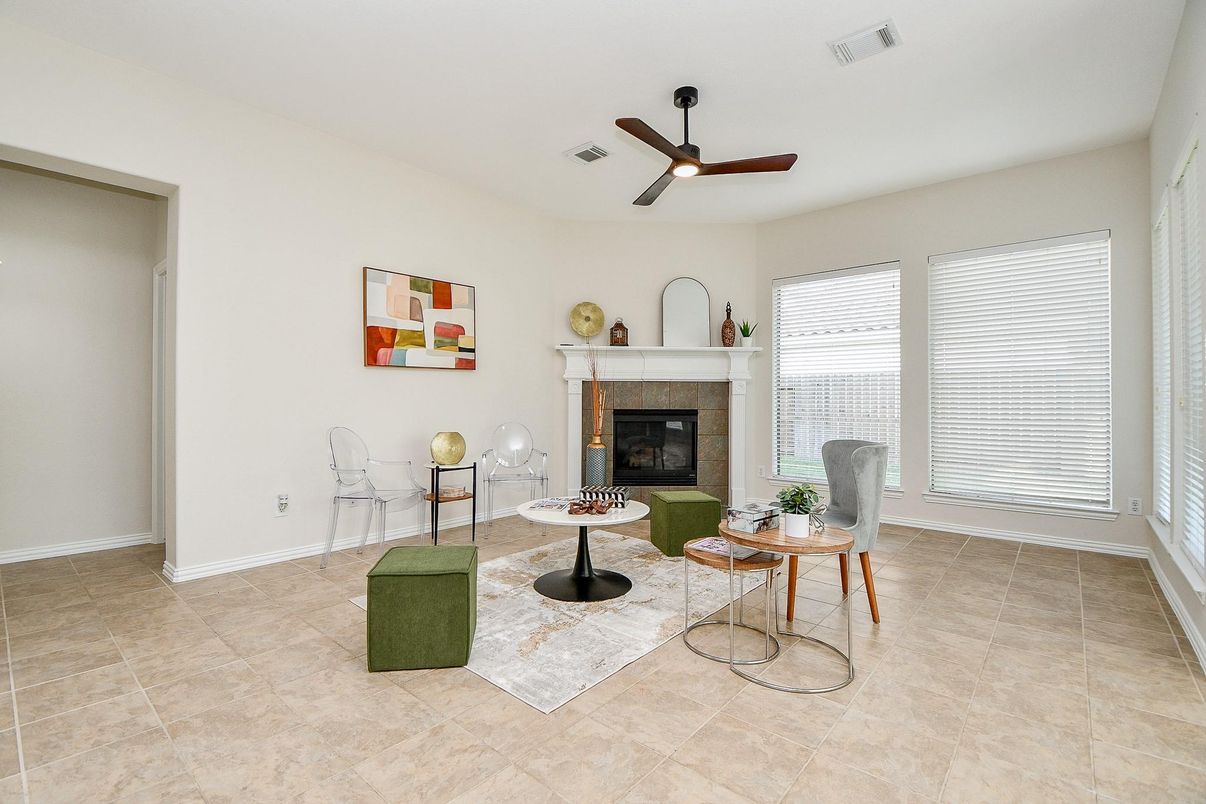 Fireplace, Interior, Living room