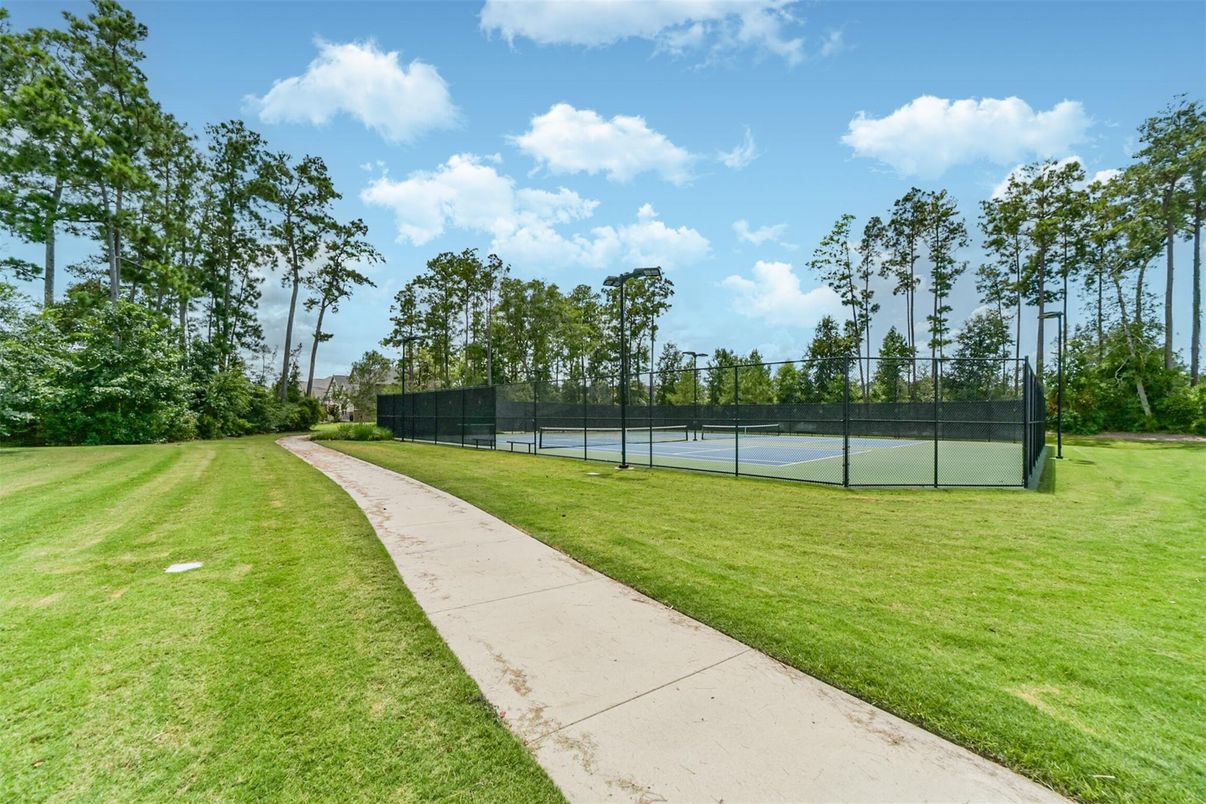 Exterior, Tennis Courts