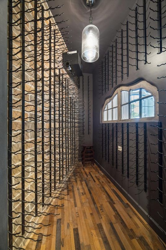 Interior, Wine Storage, Wood Texture Flooring