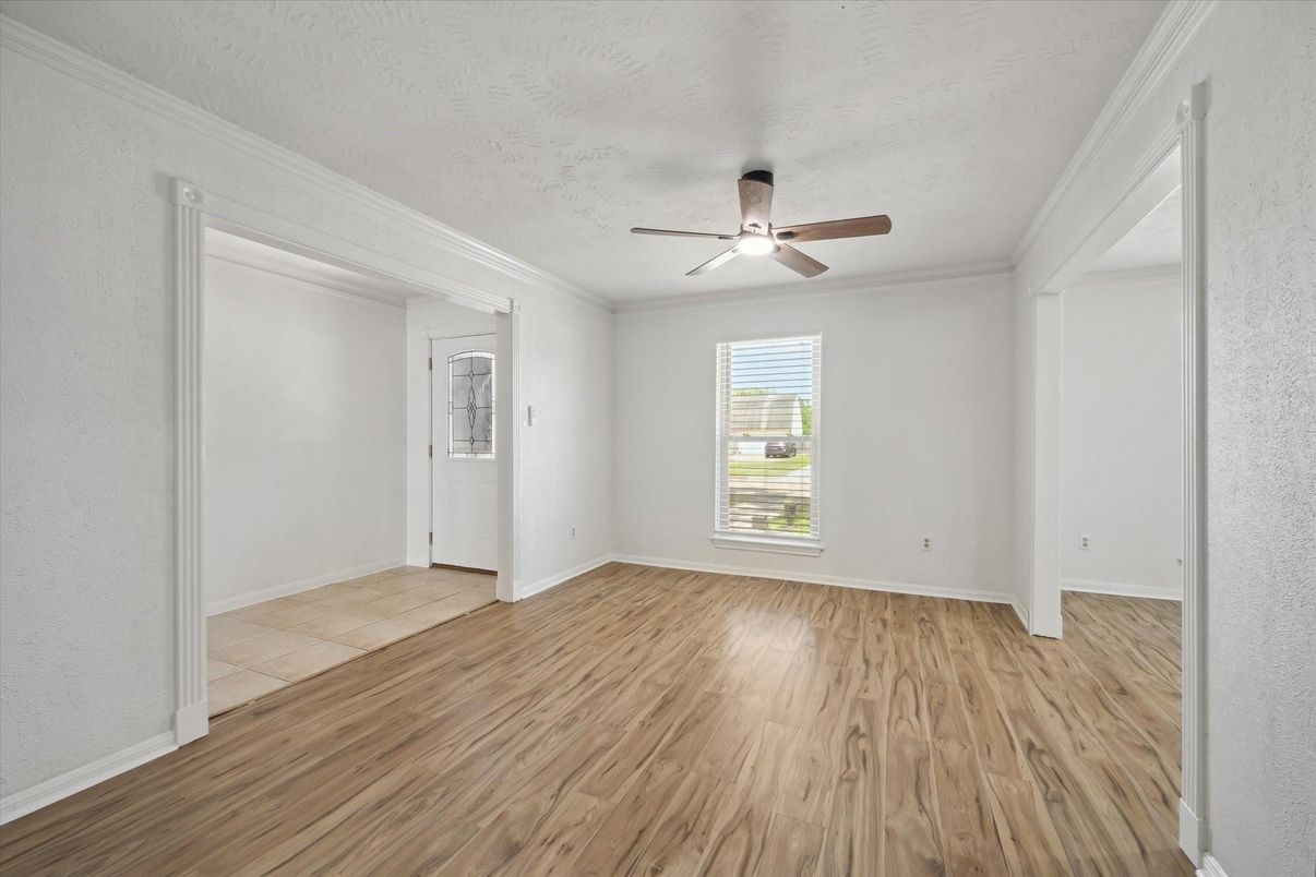 Empty room, Interior, Wood Texture Flooring