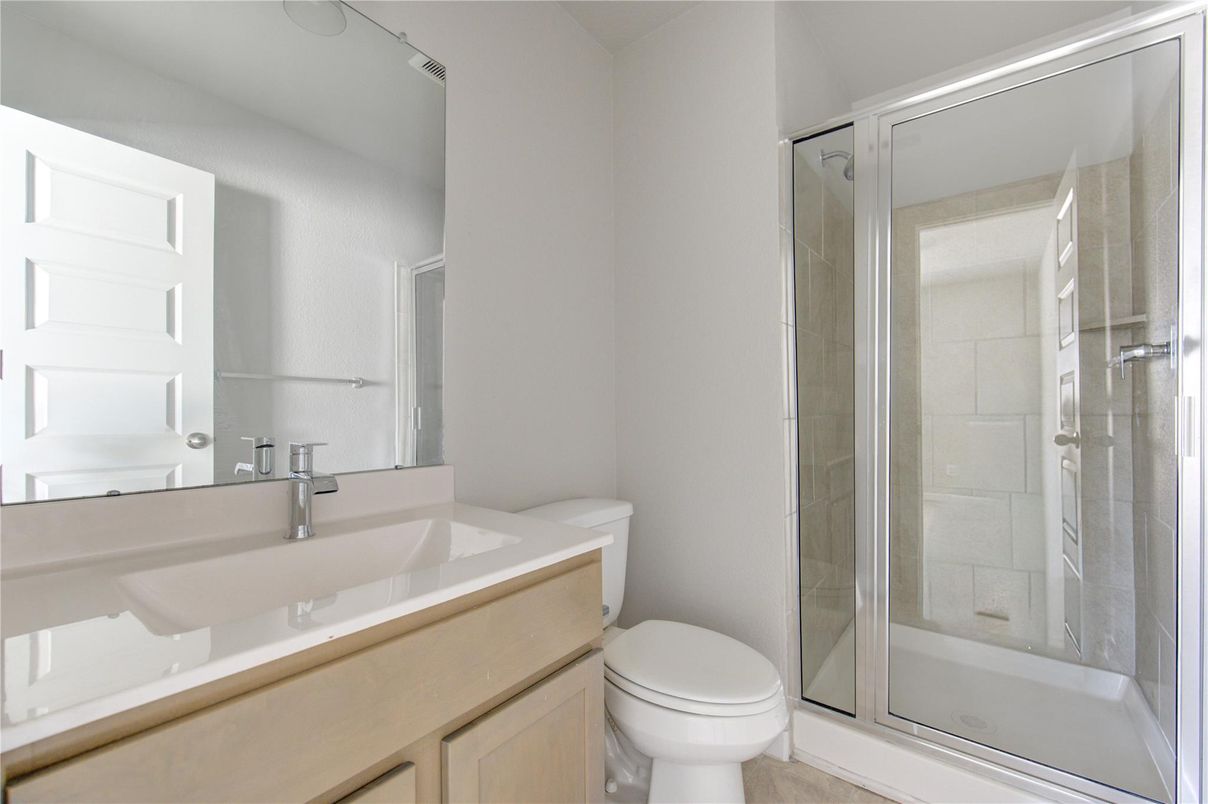 Bathroom, Glass Shower, Interior