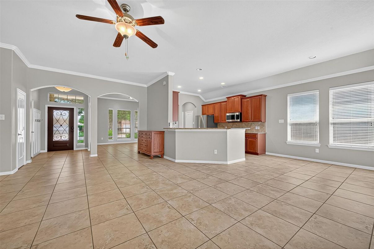 Interior, Kitchen, Recessed Lighting
