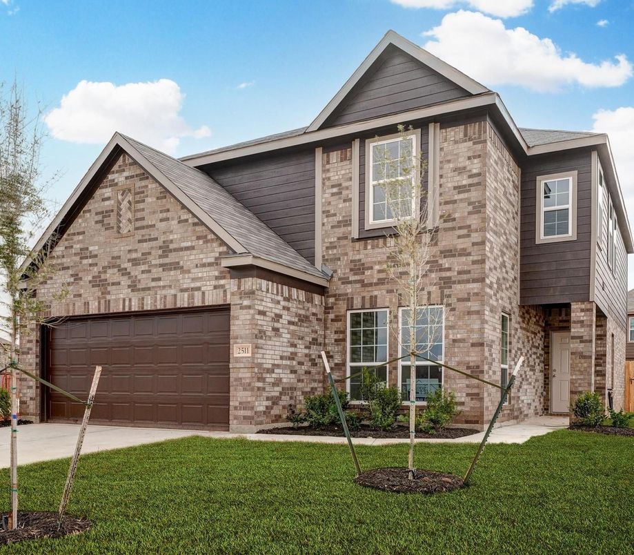 Attached, Exterior, Facade, Brick Facade, Brick Traditional