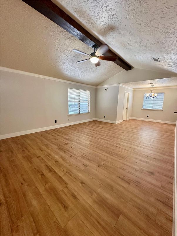 Empty room, Interior, Wood Texture Flooring