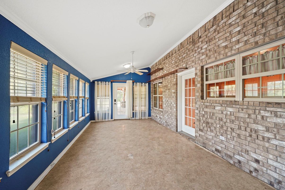 Empty room, Interior, Stone Walls
