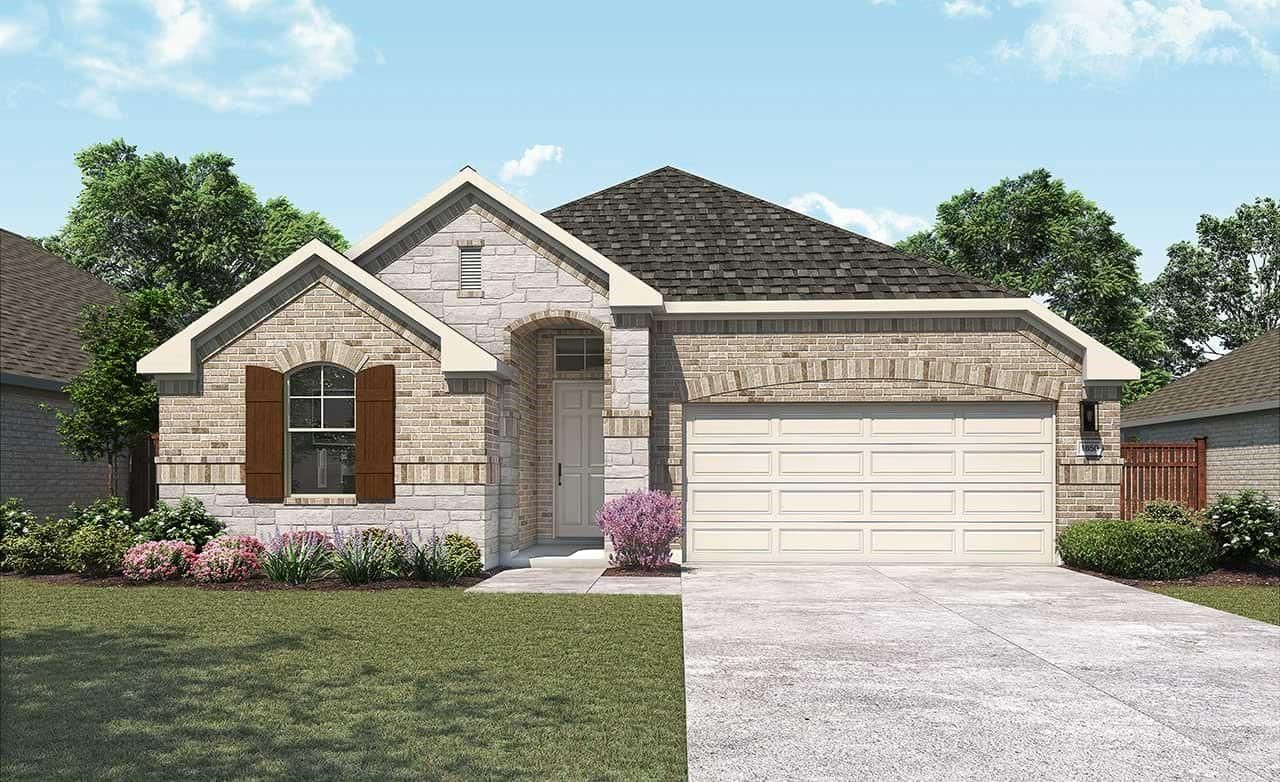 Attached, Exterior, Facade, Brick Facade, Brick Traditional