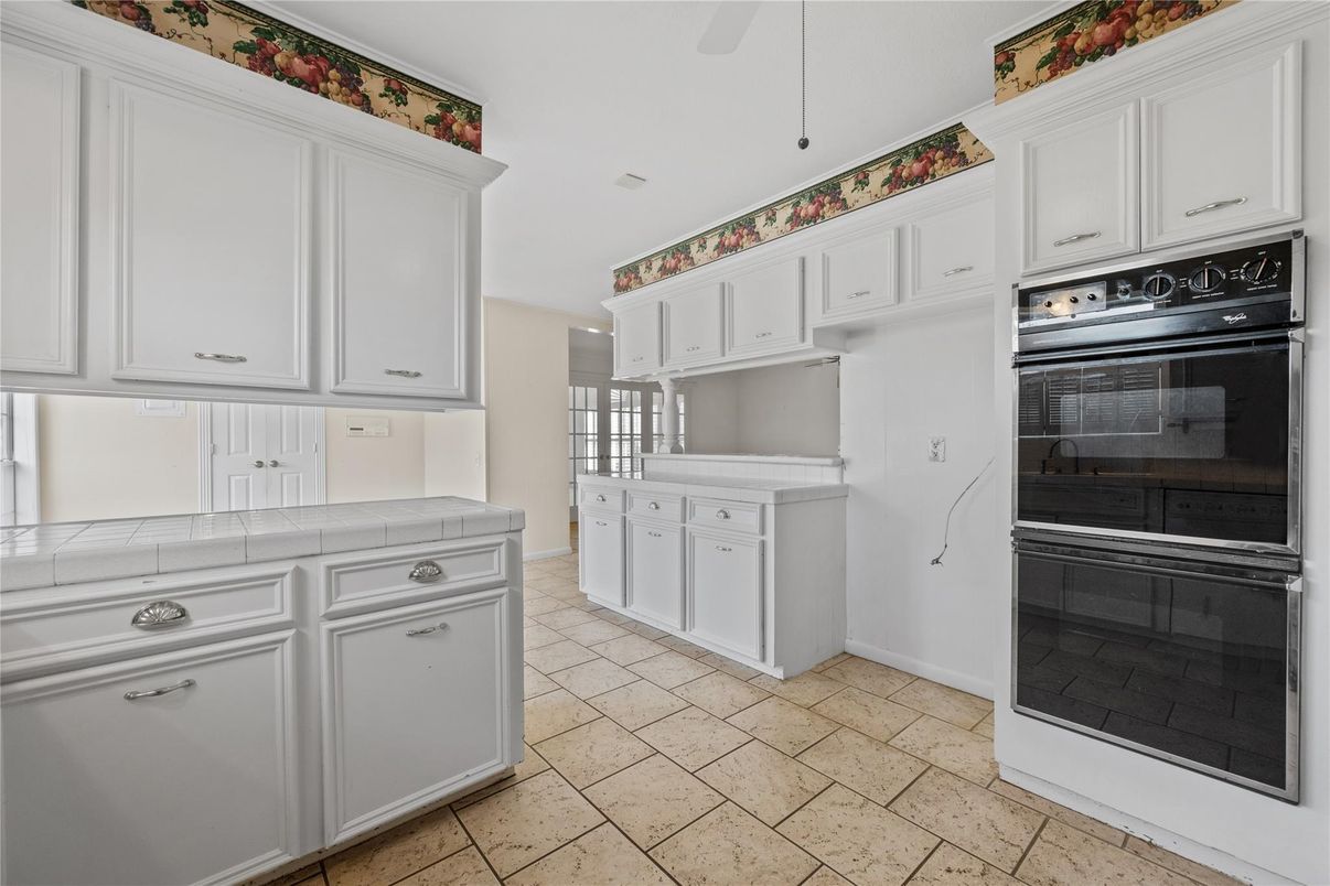 Interior, Kitchen, Tile Countertops