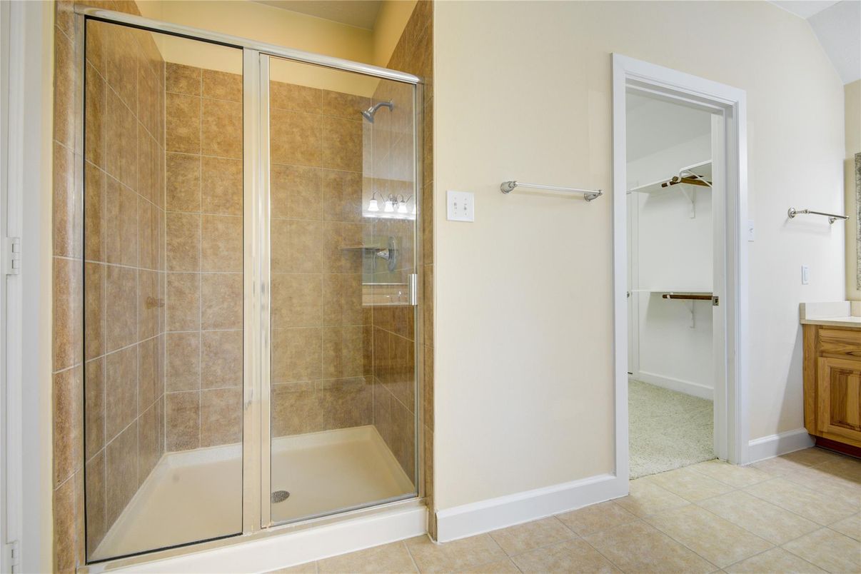 Bathroom, Glass Shower, Interior