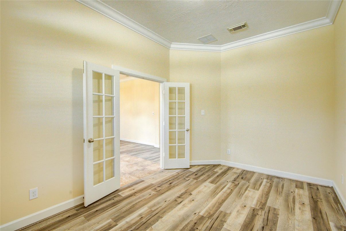 Empty room, Interior, Wood Texture Flooring