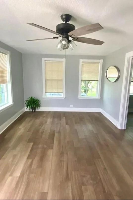 Empty room, Interior, Wood Texture Flooring