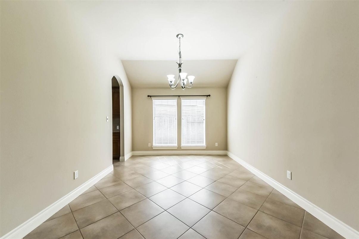 Chandelier, Empty room, Interior