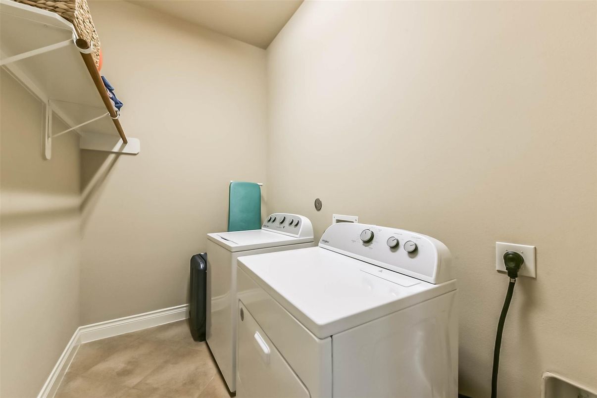 Interior, Washer