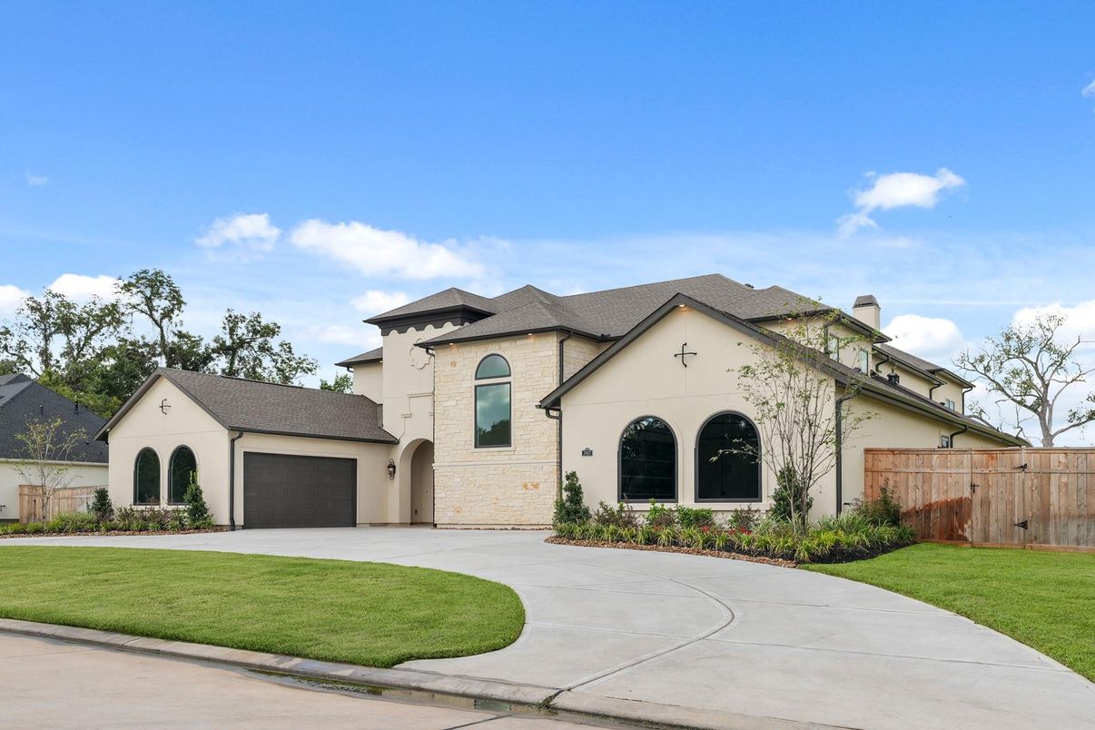 Attached, Backyard, Exterior, Facade, Spanish Mediterranean