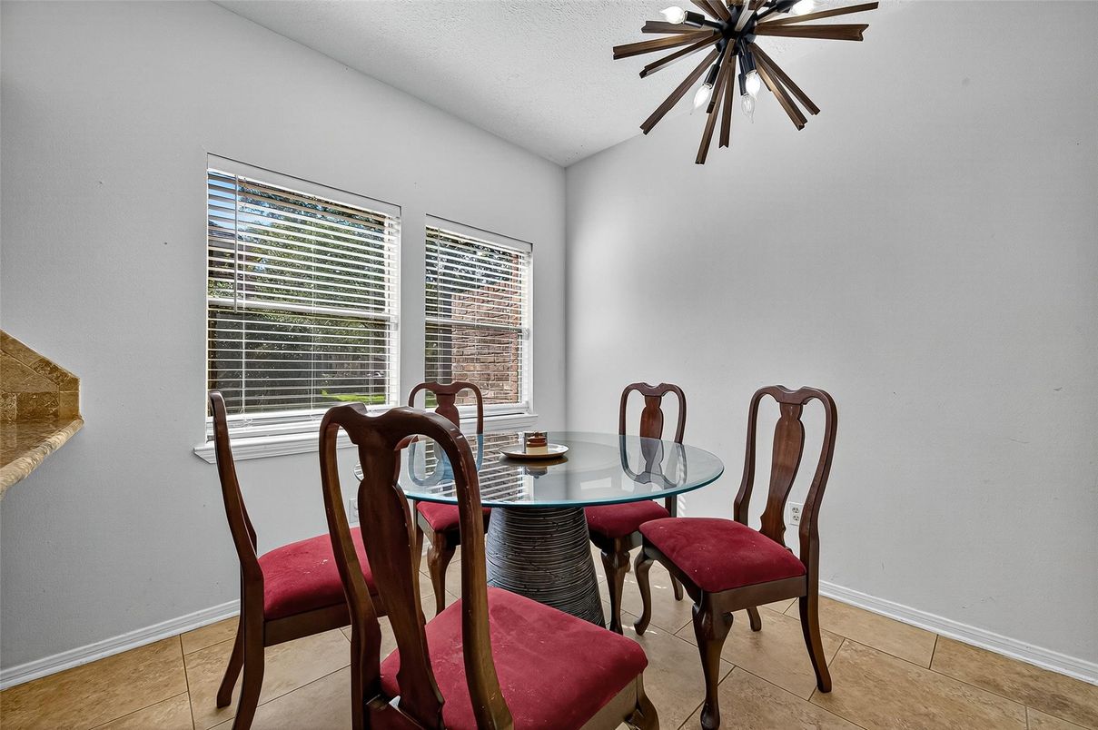 Dining room, Interior, Pendant Lights