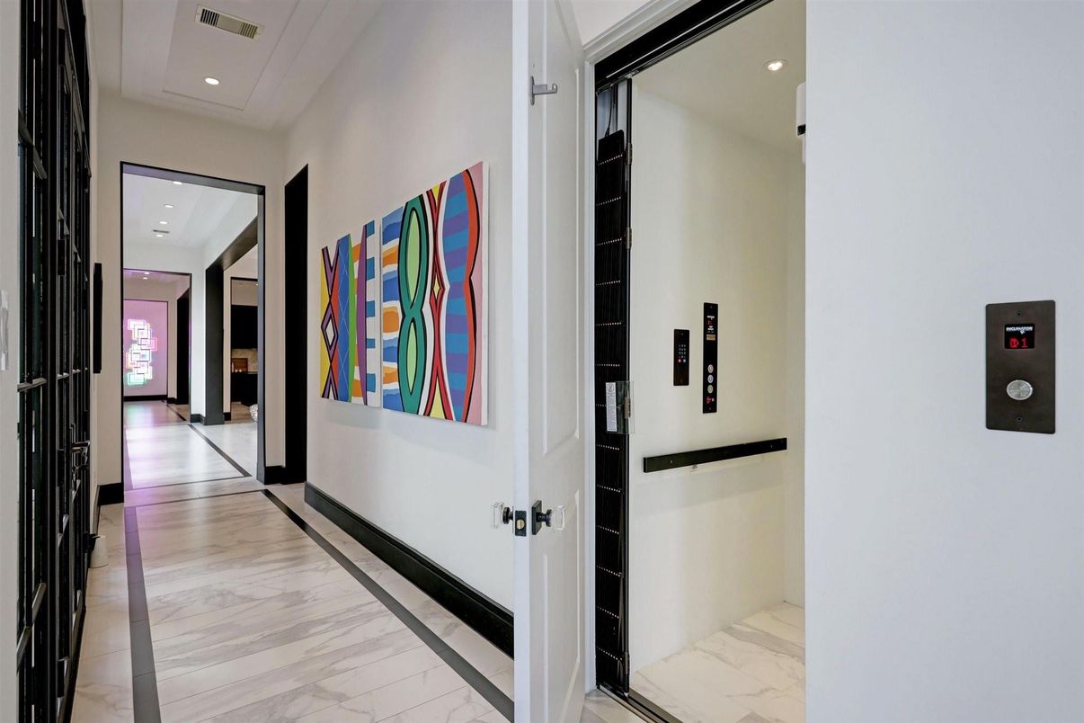 Interior, Marble, Recessed Lighting