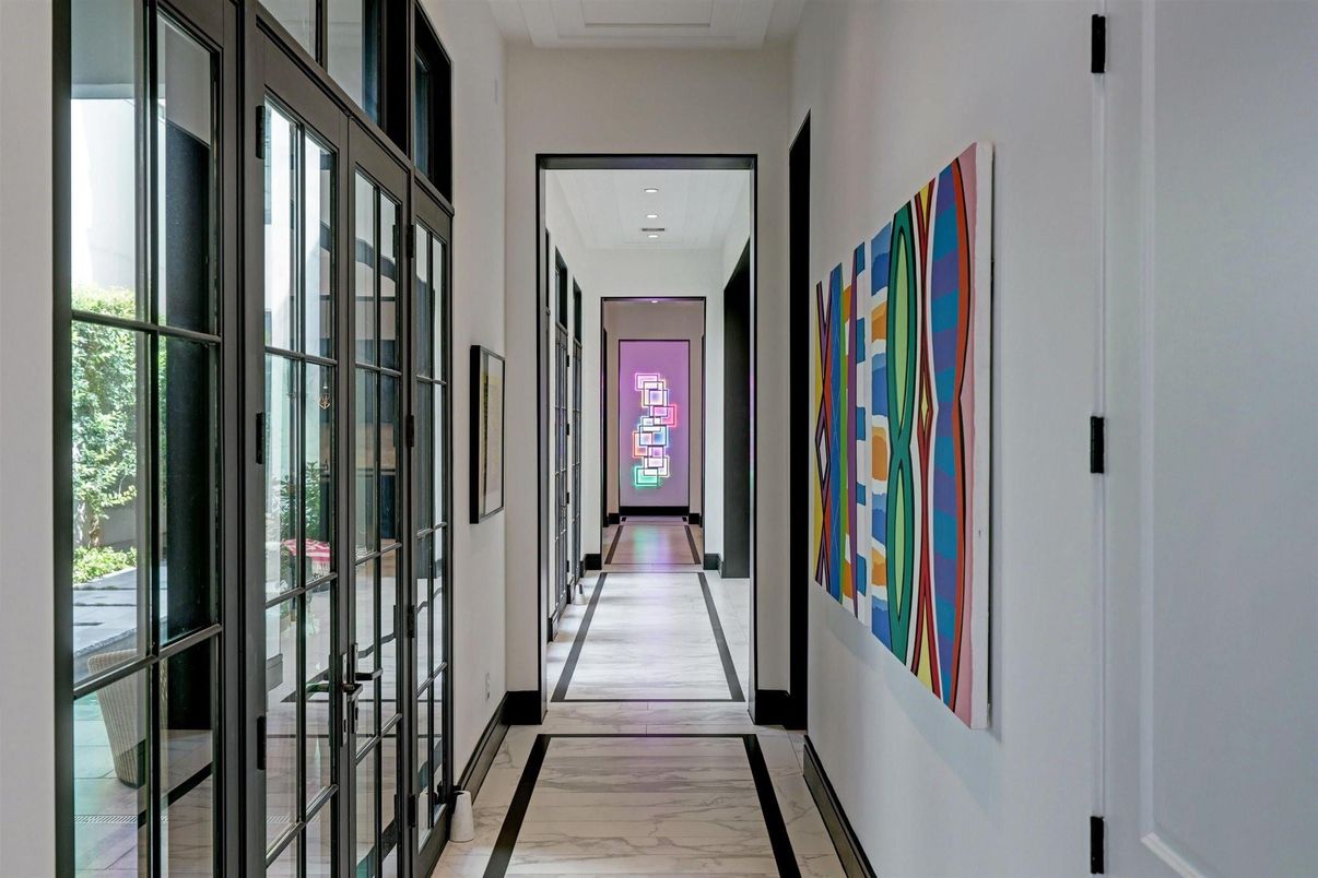 Interior, Marble, Recessed Lighting