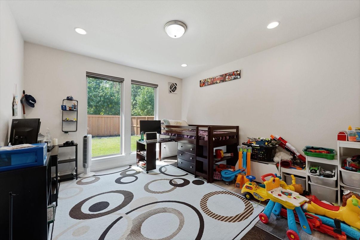 Home Office, Interior, Recessed Lighting