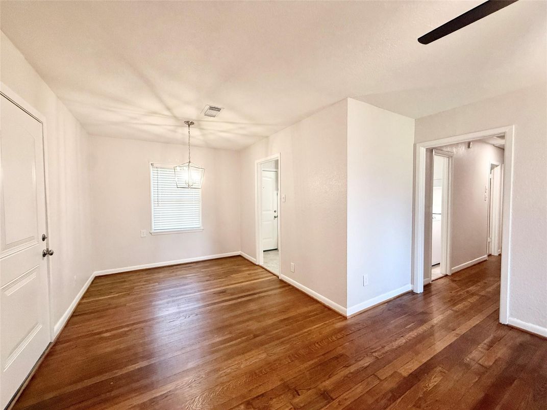 Chandelier, Empty room, Interior, Wood Texture Flooring
