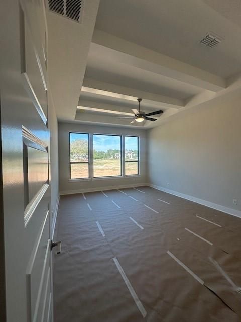 Empty room, Interior