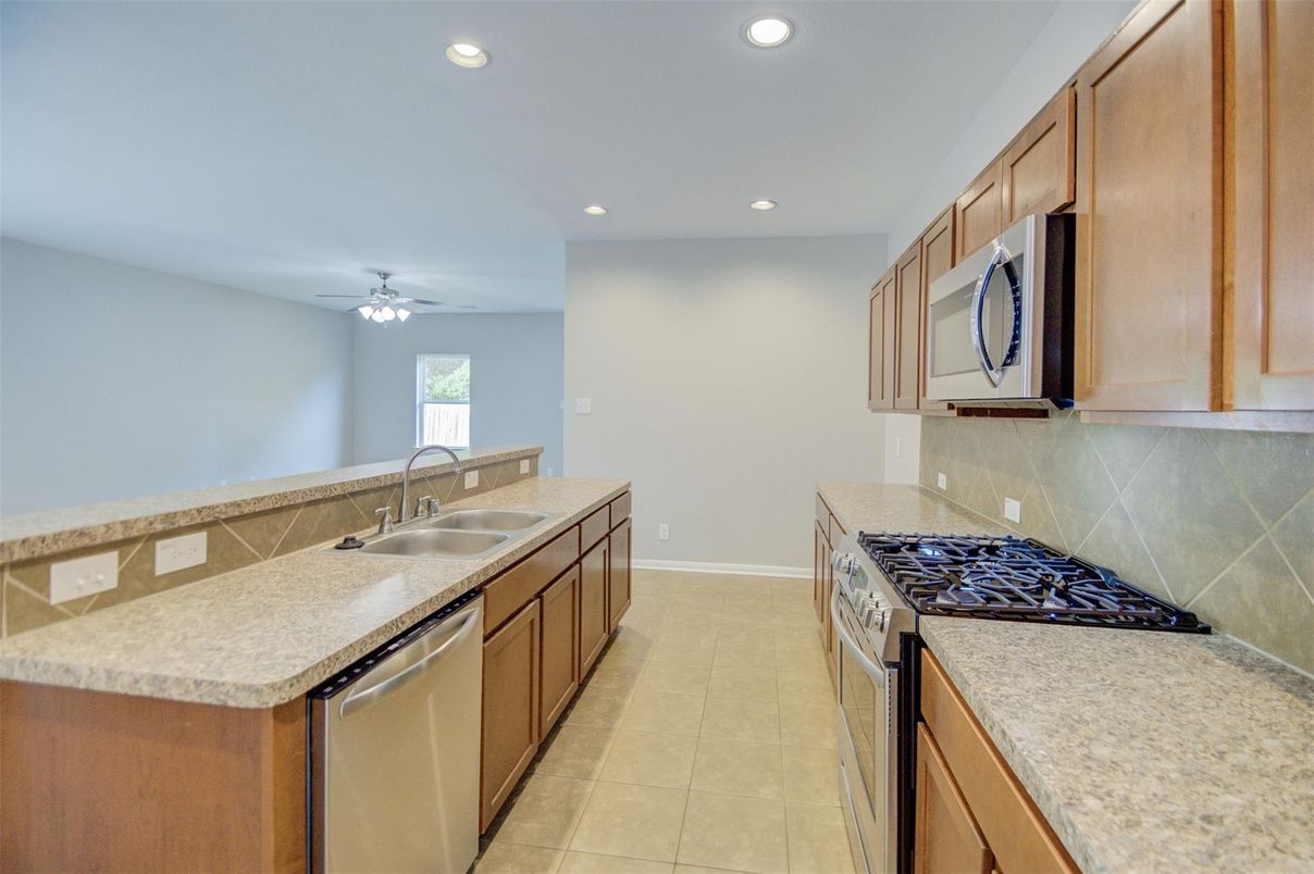 Interior, Kitchen, Recessed Lighting
