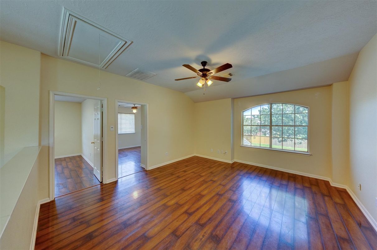Empty room, Interior, Wood Texture Flooring