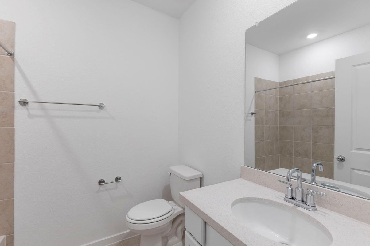 Bathroom, Interior, Recessed Lighting