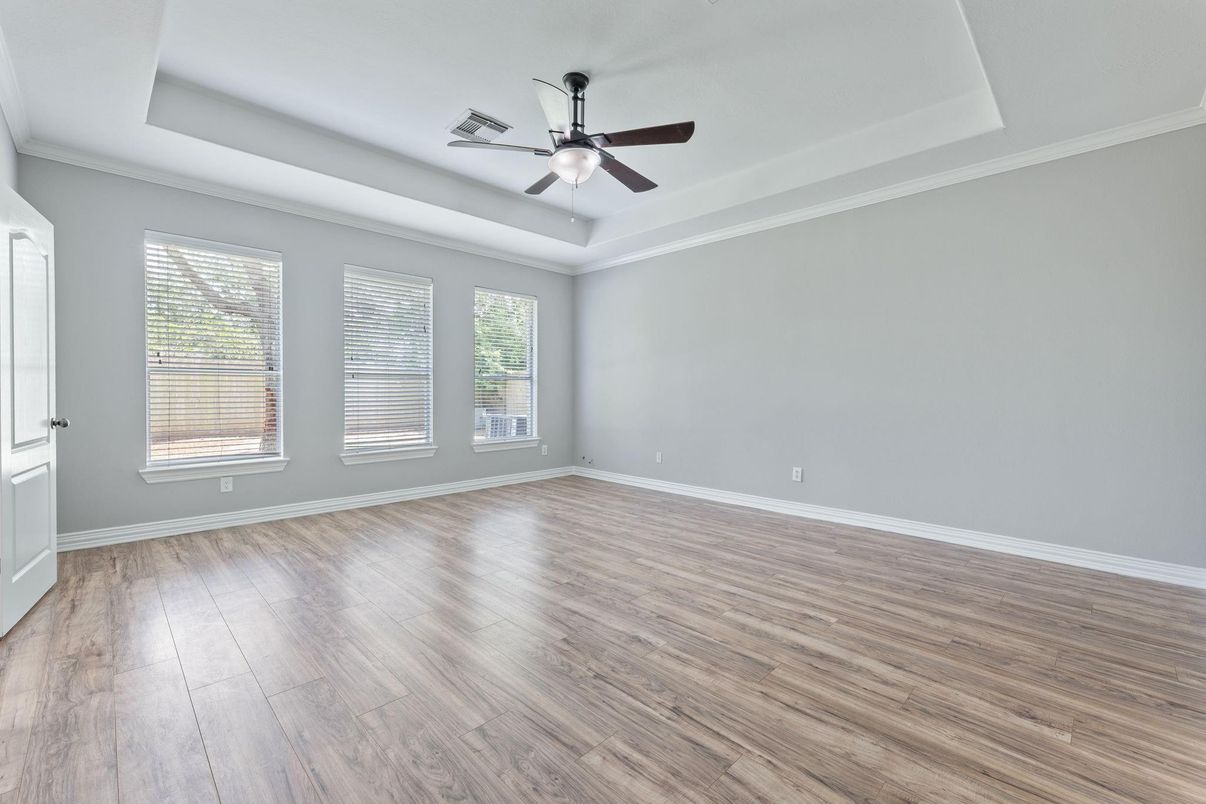 Empty room, Interior, Wood Texture Flooring