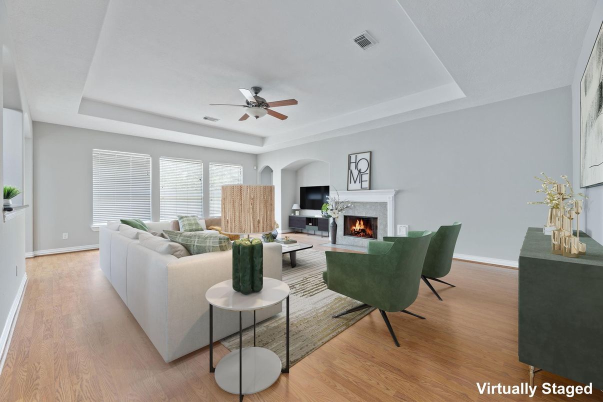 Fireplace, Interior, Living room, Wood Texture Flooring
