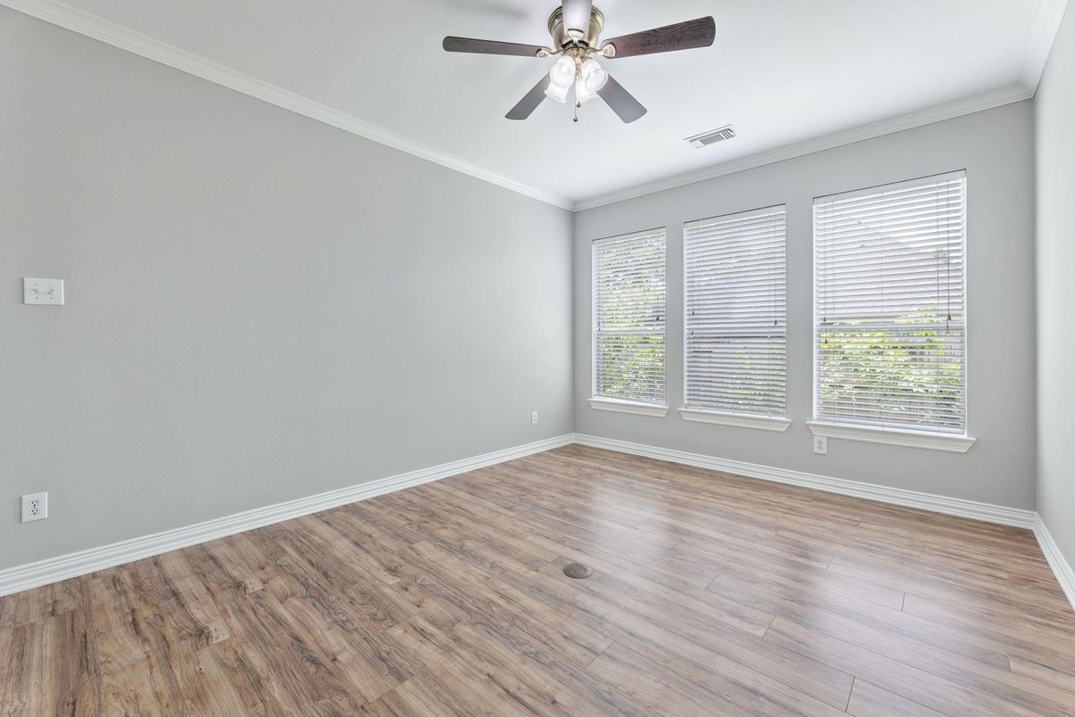 Empty room, Interior, Wood Texture Flooring