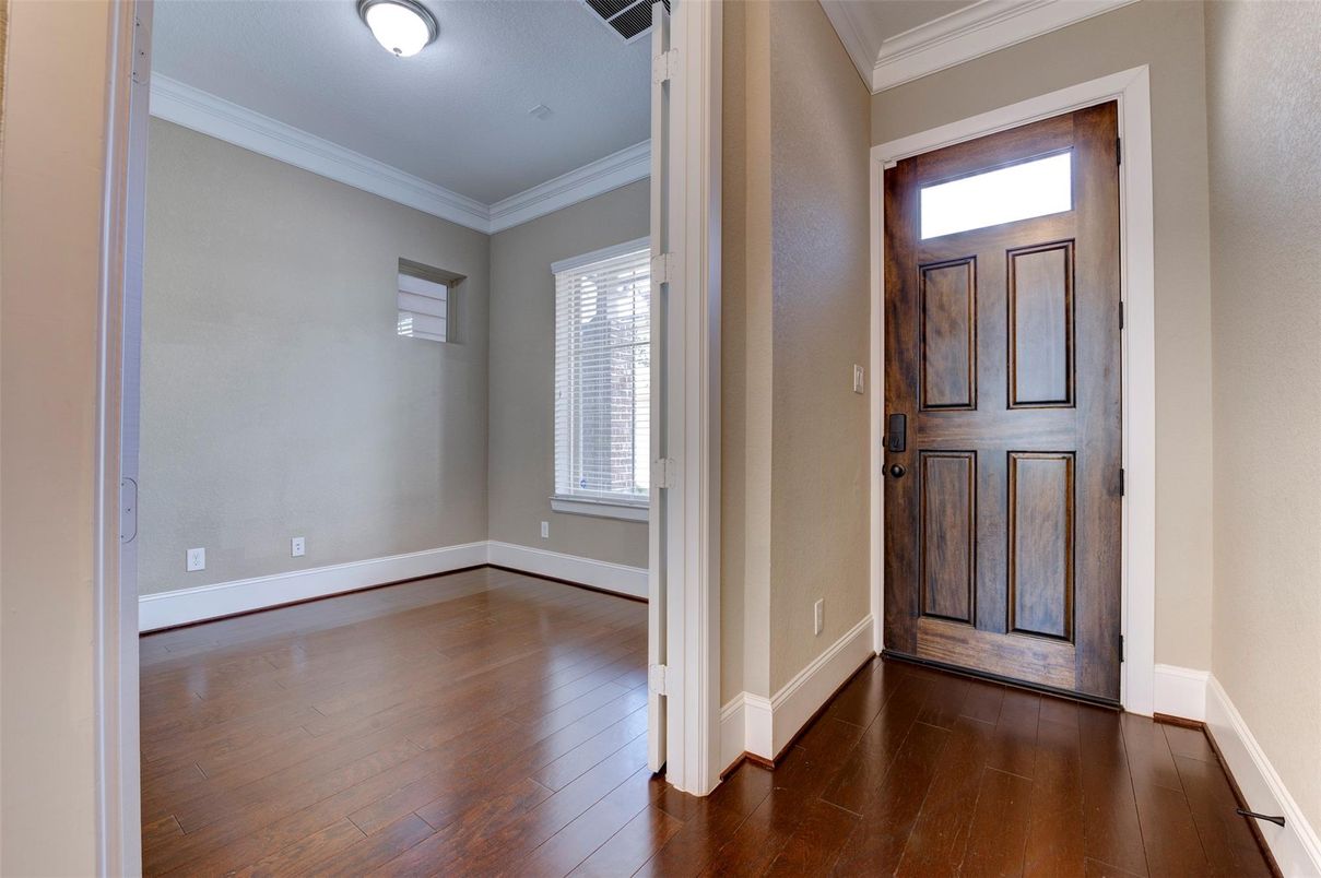 Empty room, Interior, Wood Texture Flooring